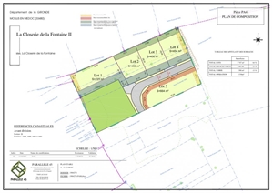 terrain a batir à la vente -   33480  MOULIS EN MEDOC, surface 723 m2 vente terrain a batir - UBI445256402